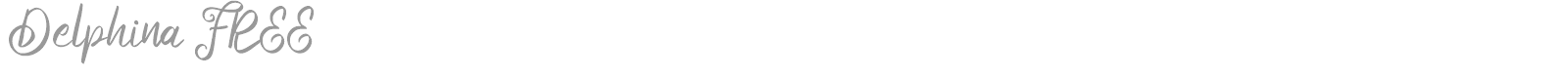 Delphina font preview